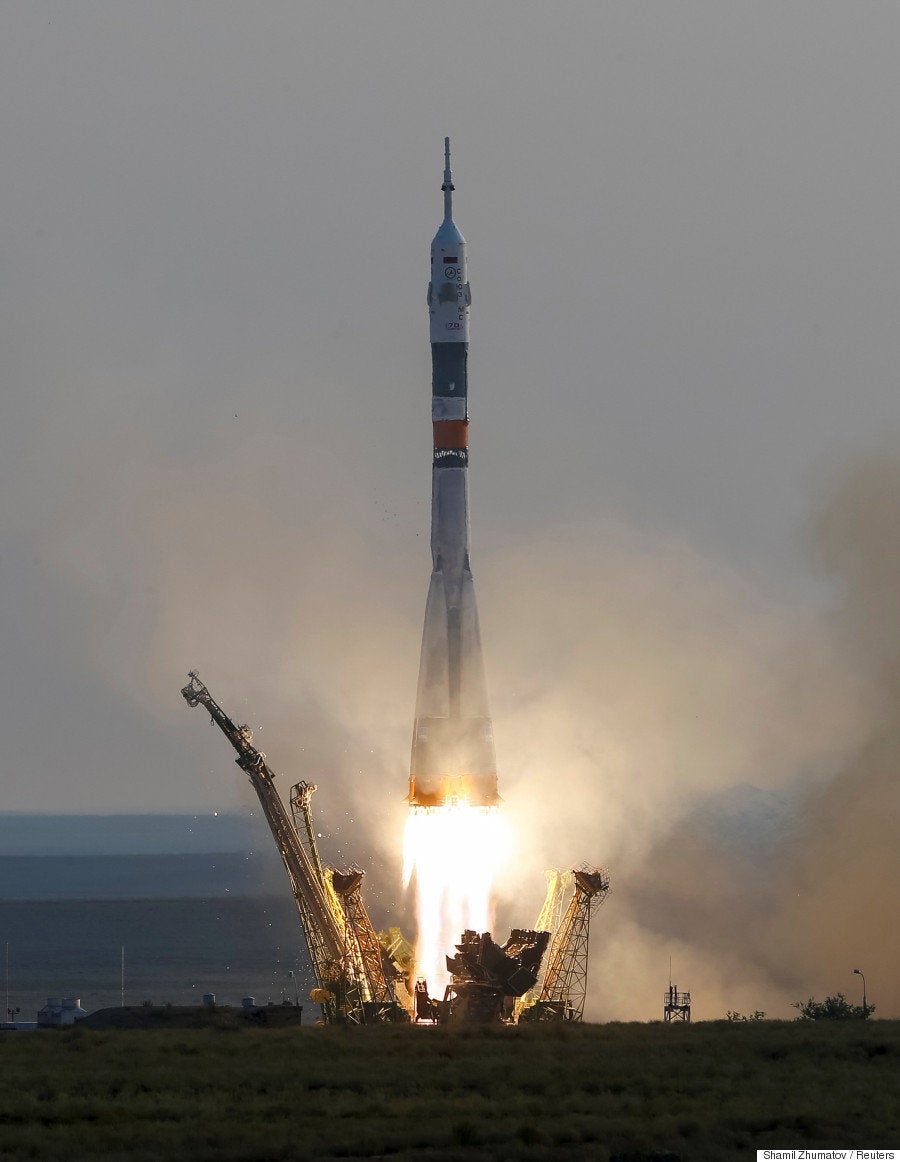 大西卓哉さん 七夕に夢かなえ宇宙へ ソユーズ打ち上げ成功 画像集 ハフポスト