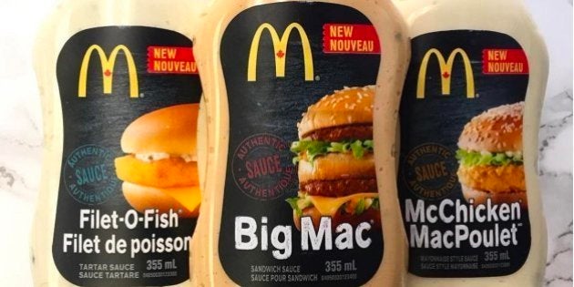 どこでもマクドナルドが味わえる ビッグマック マックチキン フィレオフィッシュのソースがカナダで発売 ハフポスト