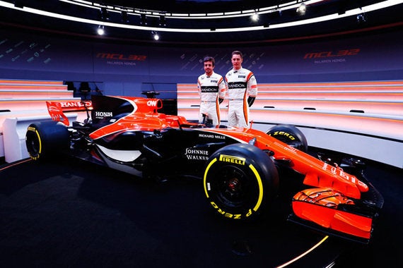マクラーレン・ホンダ、2017年用の新型F1マシン「MCL32」を公開