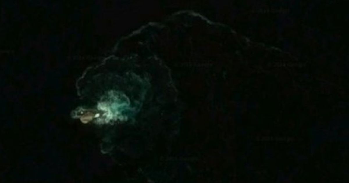 幻の巨大海中生物 クラーケン 南極に出現か Google Earth で発見される 画像 ハフポスト