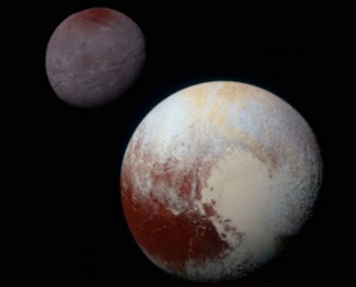 冥王星のクジラ模様は、衛星形成時のジャイアント・インパクトの痕跡
