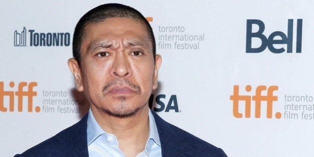 TORONTO, ON - SEPTEMBER 12: Director Hitoshi Matsumoto attends the premiere of 'R100' at Ryerson Theatre on September 12, 2013 in Toronto, Canada. (Photo by Jemal Countess/Getty Images)