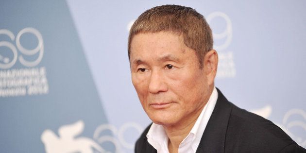 VENICE, ITALY - SEPTEMBER 03: Takeshi Kitano attends the 'Outrage Beyond' photocall at the 69th Venice Film Festival on September 3, 2012 in Venice, Italy. (Photo by Stefania D'Alessandro/Getty Images)