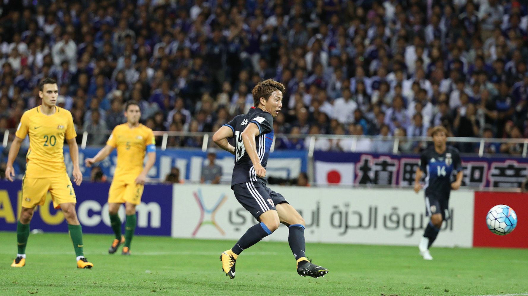 速報 日本 ワールドカップ出場決定 サッカー オーストラリアを2 0で下す ハフポスト