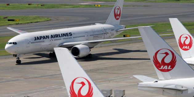 （イメージ写真）羽田空港での日航機＝2012年9月