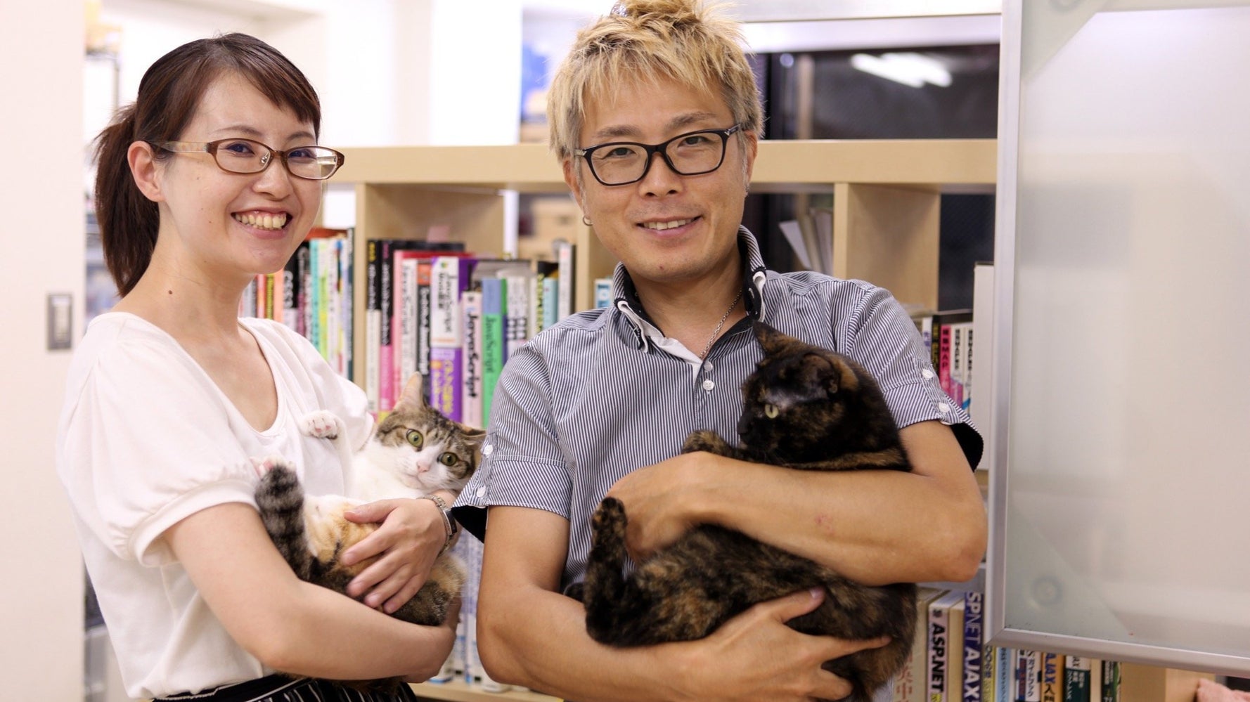 猫とはたらくvol 01 目的は 猫を職場で飼うことではなく 保護できる猫を増やすため ハフポスト Life