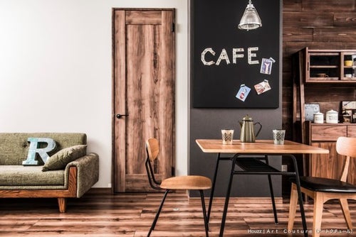 カフェ風インテリアに映える一点物 カフェ風インテリアのお部屋は