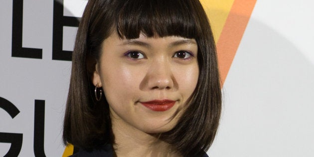 女優の二階堂ふみ=2016年4月