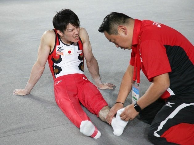 内村航平を襲った前距腓靱帯の不全断裂 どんなけが ハフポスト 内村航平を襲った前距腓靱帯の不全断裂 どんなけが ハフポスト