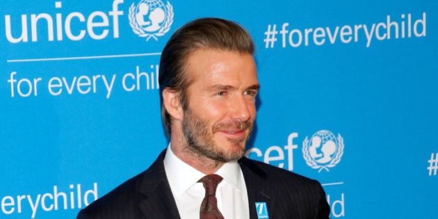 David Beckham attends the UNICEF 70th anniversary event at the United Nations Headquarters in Manhattan, New York City, U.S., December 12, 2016. REUTERS/Andrew Kelly