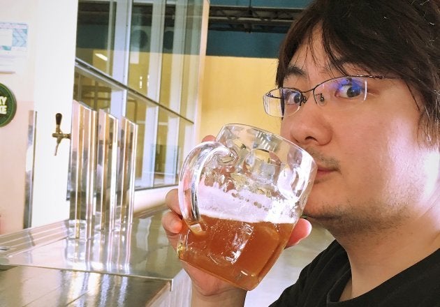 ビールを飲む、少し前の私。