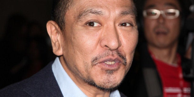 TORONTO, ON - SEPTEMBER 12: Director and actor Hitoshi Matsumoto arrives at the 'R100' Premiere during the 2013 Toronto International Film Festival at Ryerson Theatre on September 12, 2013 in Toronto, Canada. (Photo by Sarjoun Faour Photography/WireImage)