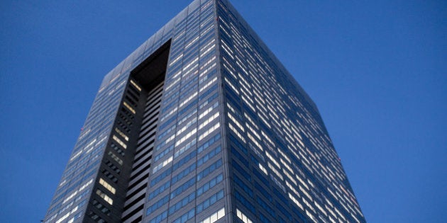 TOKYO, JAPAN - JULY 22: Toshiba Corporations, Tokyo headquarters is seen on July 22, 2015 in Tokyo, Japan. Toshiba Corporation President Hisao Tanaka and two other executives resigned July 21, over a $1.2billion accounting scandal. (Photo by Chris McGrath/Getty Images)