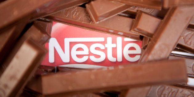 KitKat chocolate wafer bars, one of many Nestle products. (Photo by: Newscast/UIG via Getty Images)