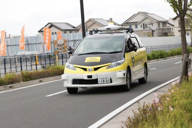 ▲自動運転車両による配送が実現すれば、より人手不足の解消にもつながる