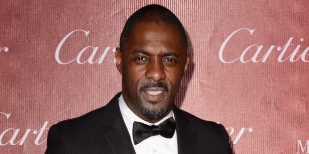 Idris Elba arrives at the Palm Springs International Film Festival Awards Gala at the Palm Springs Convention Center on Saturday, Jan. 4, 2014, in Palm Springs, Calif. (Photo by Jordan Strauss/Invision/AP)