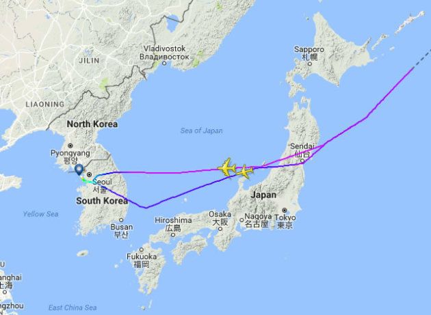 日本領空で北朝鮮ミサイルらしき光 複数の旅客機パイロットが目撃 地図だとどの辺 ハフポスト 日本領空で北朝鮮ミサイルらしき光 複数の旅客機パイロットが目撃 地図だとどの辺 ハフポスト