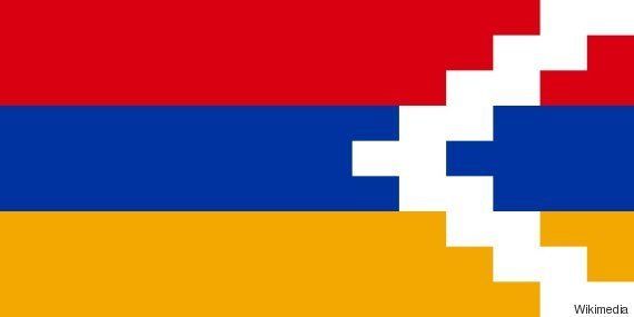 ナゴルノ・カラバフ共和国の国旗