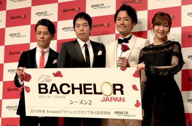 イベントには、新バチェラーの小柳津林太郎さん（右から2番目）も登場した。
