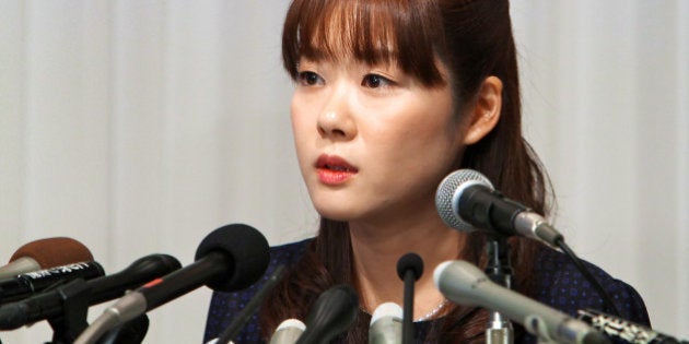 Haruko Obokata, a researcher at Riken research institution, speaks during a news conference in Osaka, Japan, on Wednesday, April 9, 2014. Japans Riken research center said on April 1 some data were falsified in a pair of studies that had outlined a simpler, quicker way of making stem cells. Obokata, who had led the studies, told reporters today she was able to replicate STAP stem cells more than 200 times. Photographer: Tetsuya Yamada/Bloomberg via Getty Images