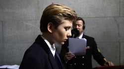 バロン・トランプ君への中傷、クリントン夫妻の長女が非難