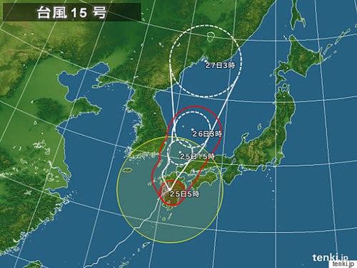 台風情報】台風15号、九州に上陸 今後の進路は？ | ハフポスト NEWS