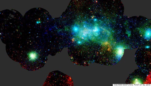 銀河系の中心にあるブラックホールを見てみたくないかい？（画像