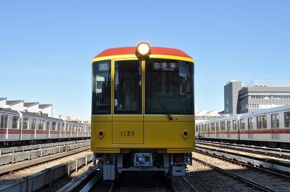 地下鉄走って90年 銀座線1000系特別仕様車両 ハフポスト