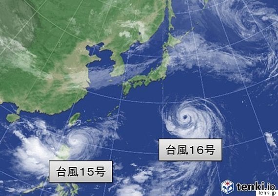 台風情報 台風15号 16号 来週にかけて警戒 ハフポスト