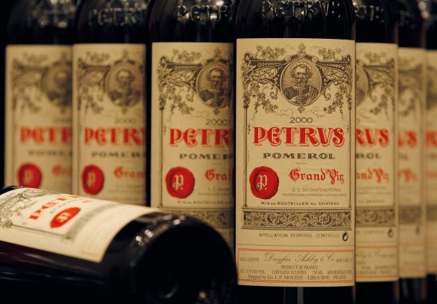 世界で最も有名なワインの1つである「シャトー・ペトリュス」。（醸造年などは番組で使われたワインと異なる可能性があります）