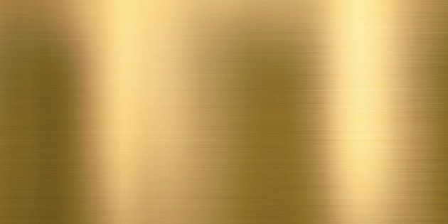 Clean gold metal texture background illustration