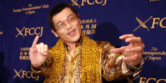 Japanese singer and song writer Pikotaro, also known by his comedian name Kosaka Daimaou or his real name Kazuhito Kosaka, who is a current Youtube star with his song