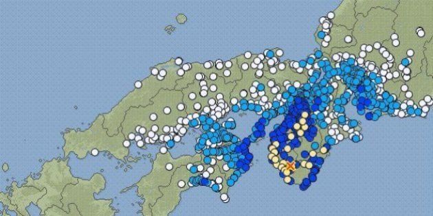 【地震情報】大阪・奈良などで震度4　震源は和歌山県南部