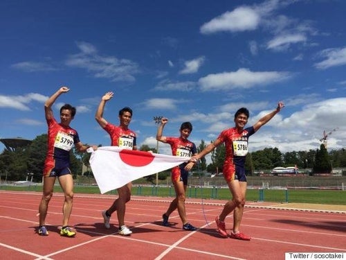 武井壮「夢をつかめた！」世界マスターズ陸上のリレーで金メダル