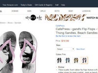 今度はガンジーを足で踏め Amazonが販売したビーチサンダルに非難殺到 ハフポスト