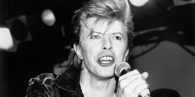 David Bowie pictured performing at The Cat Club in March of 1987 in Hollywood, California. Â© RTNGershoff / MediaPunch/IPX
