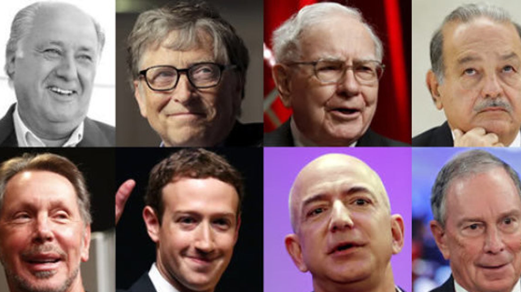 この8人の大金持ちは 世界人口の半分と同等の資産を持っている ハフポスト News
