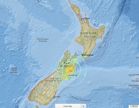 ニュージーランドでm7 8 首都で強い揺れ 道ばたで泣き叫ぶ人も 震源付近で1m50cmの津波 Update ハフポスト