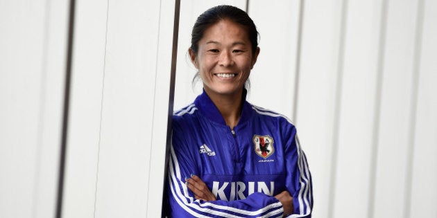 VANCOUVER, BC - JUNE 19: Homare Sawa of Japan poses for a photo on June 19, 2015 in Vancouver, Canada. (Photo by Mike Hewitt - FIFA/FIFA via Getty Images)