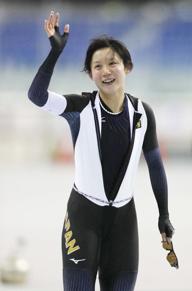 正式的 高木美帆平昌オリンピック 日本代表選手団壮行会サインボール