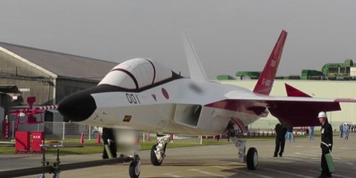 心神」国産初のステルス戦闘機 2月に初飛行 1月28日に報道陣に公開