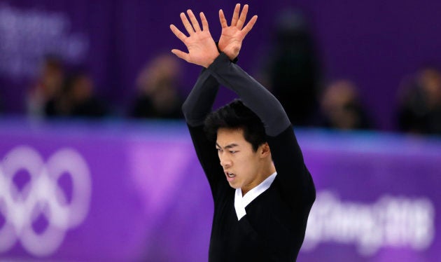 Figure Skating - Pyeongchang 2018 Winter Olympics - Men Single free skating competition final - Gangneung, South Korea - February 17, 2018 - Nathan Chen of the U.S. competes. REUTERS/Damir Sagolj