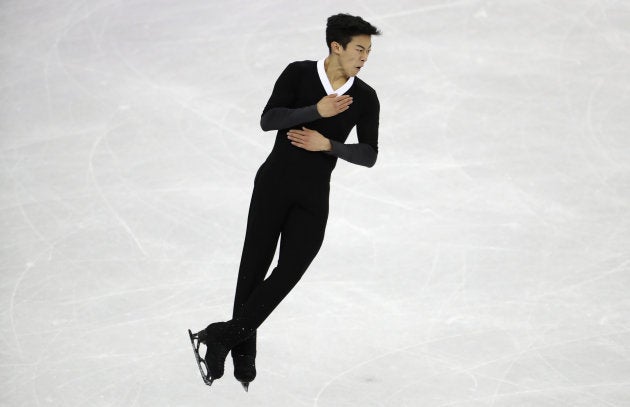 Figure Skating - Pyeongchang 2018 Winter Olympics - Men Single free skating competition final - Gangneung, South Korea - February 17, 2018 - Nathan Chen of the U.S. competes. REUTERS/Lucy Nicholson