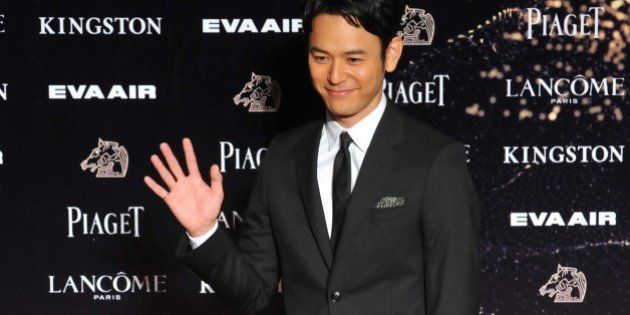 Japan actor Satoshi Tsumabuki arrives ahead of the 52nd Golden Horse Film Awards in Taipei, on November 21, 2015. Some of the biggest stars in Asian cinema will light up the red carpet at the Golden Horse film awards, with Taiwanese director Hou Hsiao-hsien shooting for more glory after triumphing at Cannes. AFP PHOTO / Sandy Cheng (Photo credit should read Sandy Cheng/AFP/Getty Images)