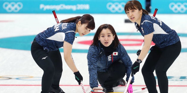 平昌オリンピックに出場したカーリング女子の日本代表