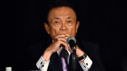 慰安婦像で日韓通貨スワップ協議中断　麻生太郎財務相「信頼関係ないと」
