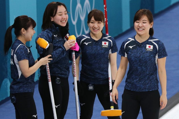 Chinami Yoshida, Satsuki Fujisawa, Yumi Suzuki, and Yurika Yoshida (Photo by Maddie Meyer/Getty Images)