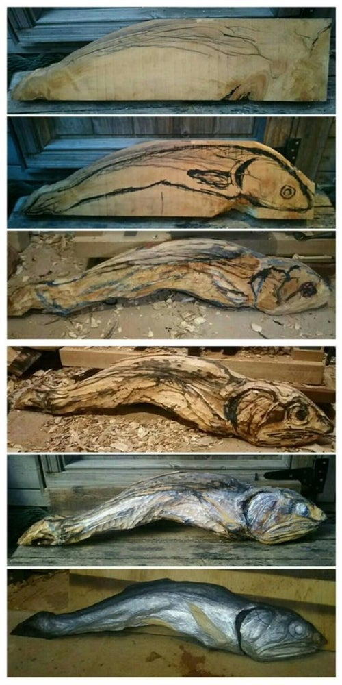 本物に混じってても気付かない……！ 「木彫りの煮干し」が確実に