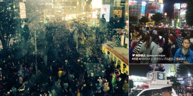 ハロウィン 土曜日の渋谷はお祭り騒ぎ Djポリスに歩行者天国も 画像集 ハフポスト