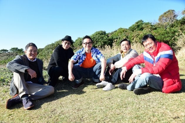 (左から)松重豊さん、大杉漣さん、田口トモロヲさん、光石研さん、遠藤憲一さん